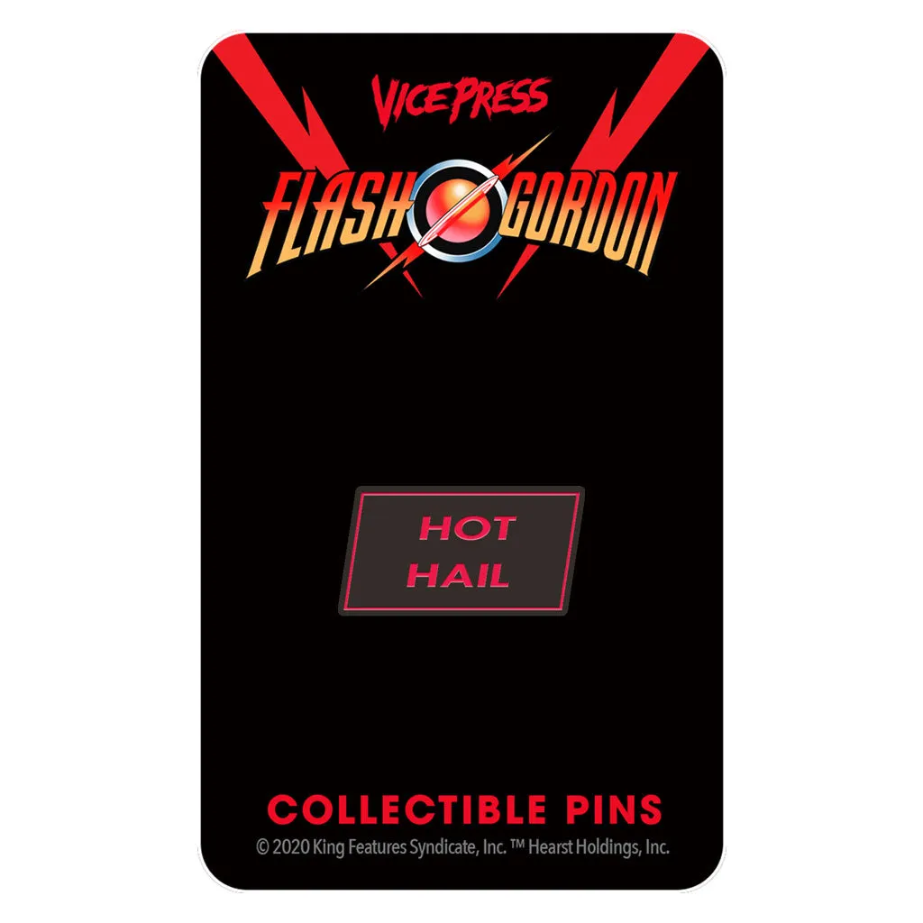 Flash Gordon "Hot Hail" Enamel Pin