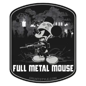 Full Metal Mouse Sticker