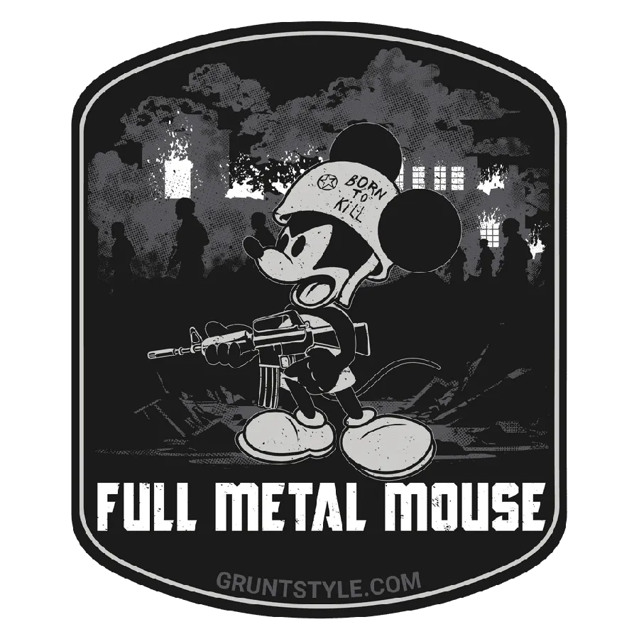 Full Metal Mouse Sticker