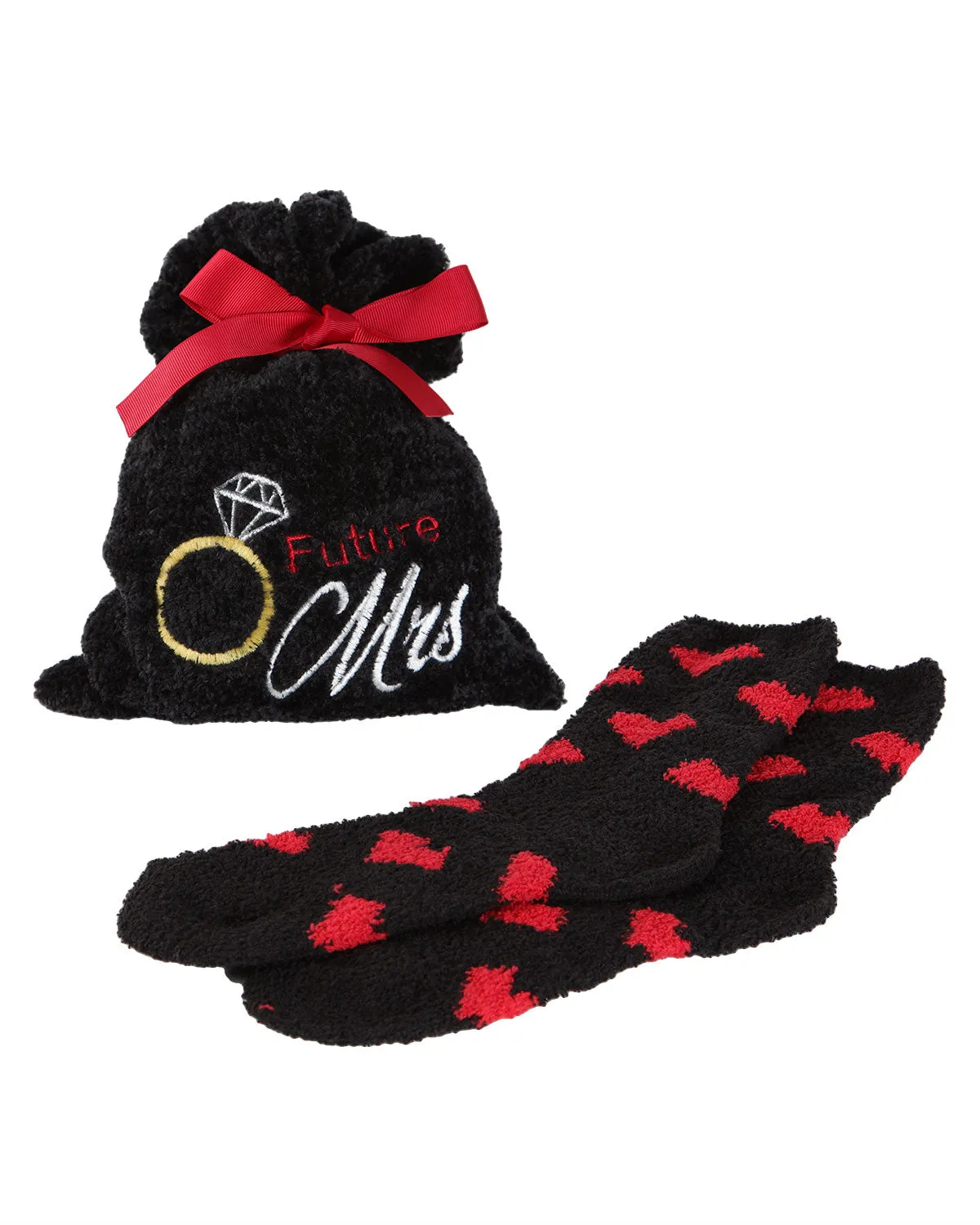 Future Mrs. Cozy Socks & Gift Bag Set