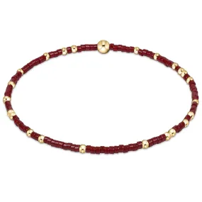 Gameday Hope Unwritten Bracelet - Wine