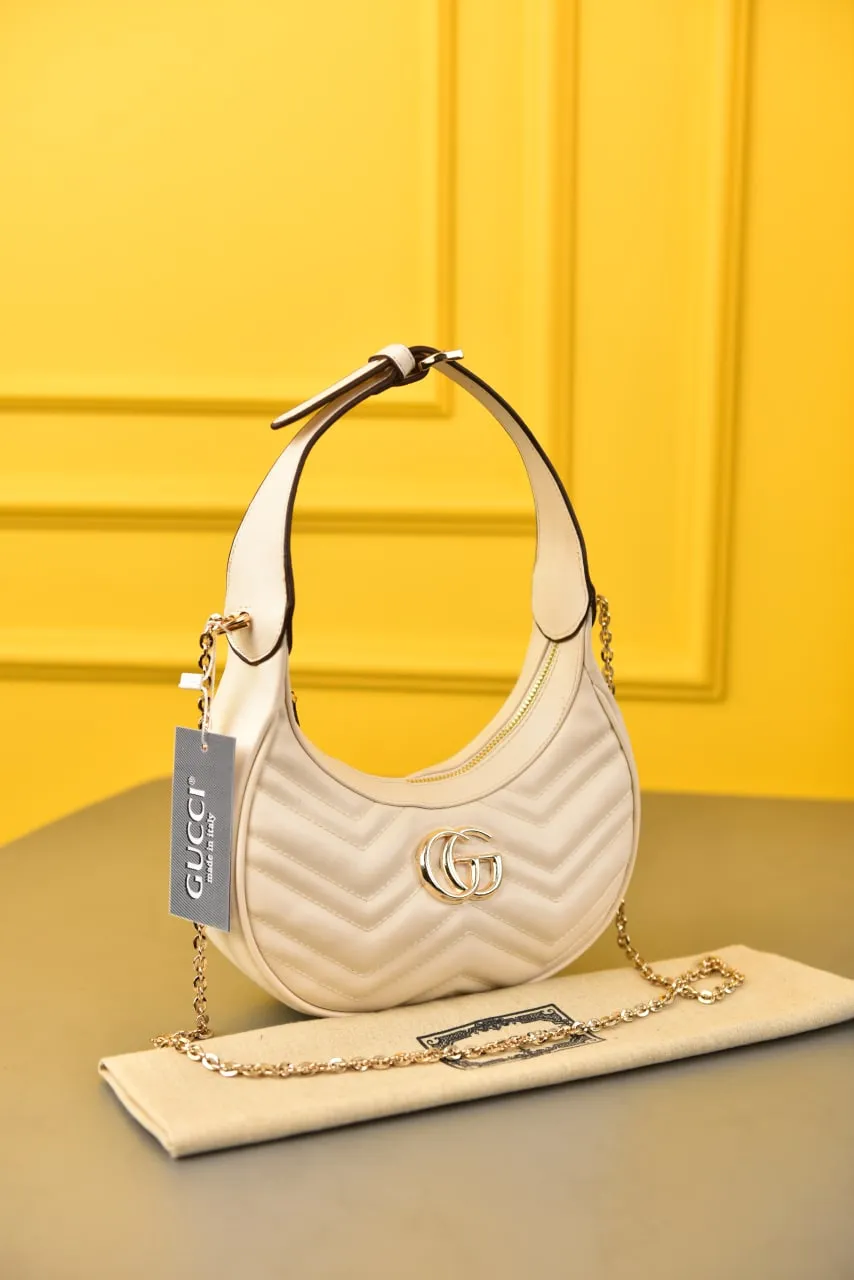 GG Marmont Half - Moon - Shaped Mini Bag