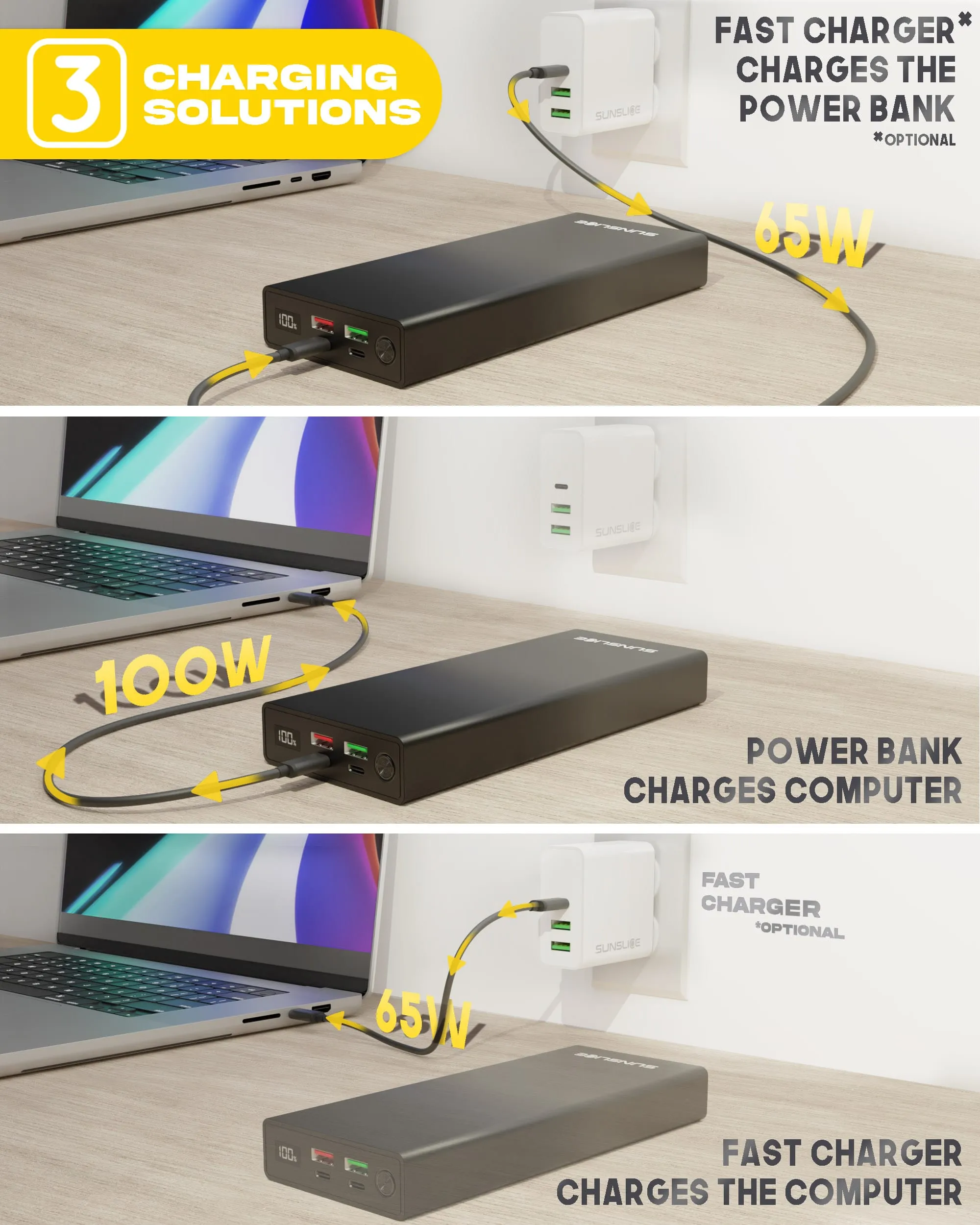 Gravity 27'000 mAh - Power Bank for Laptop