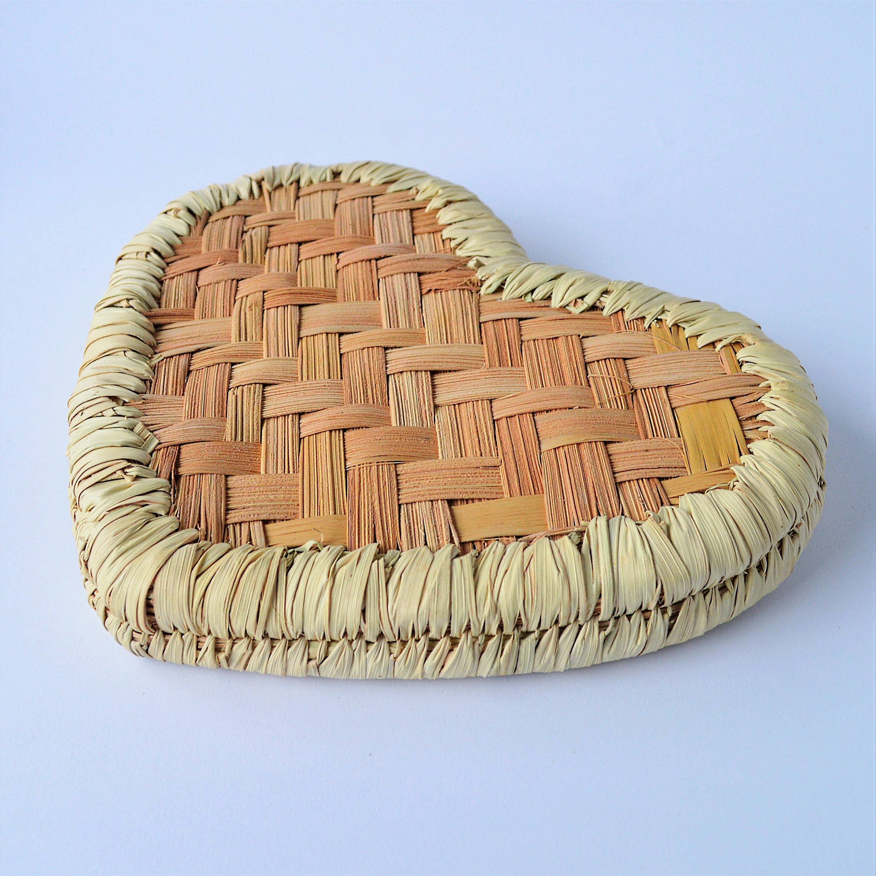 Heart shape Palm leaves Catchall tray