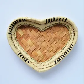 Heart shape Palm leaves Catchall tray