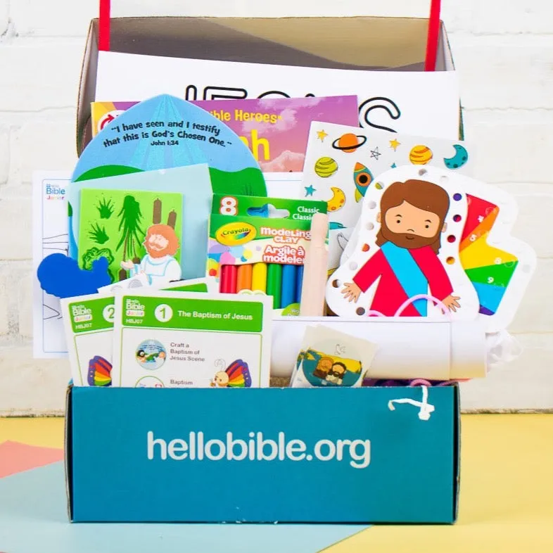 HelloBible Junior (ages 3-5) - John baptizes JESUS