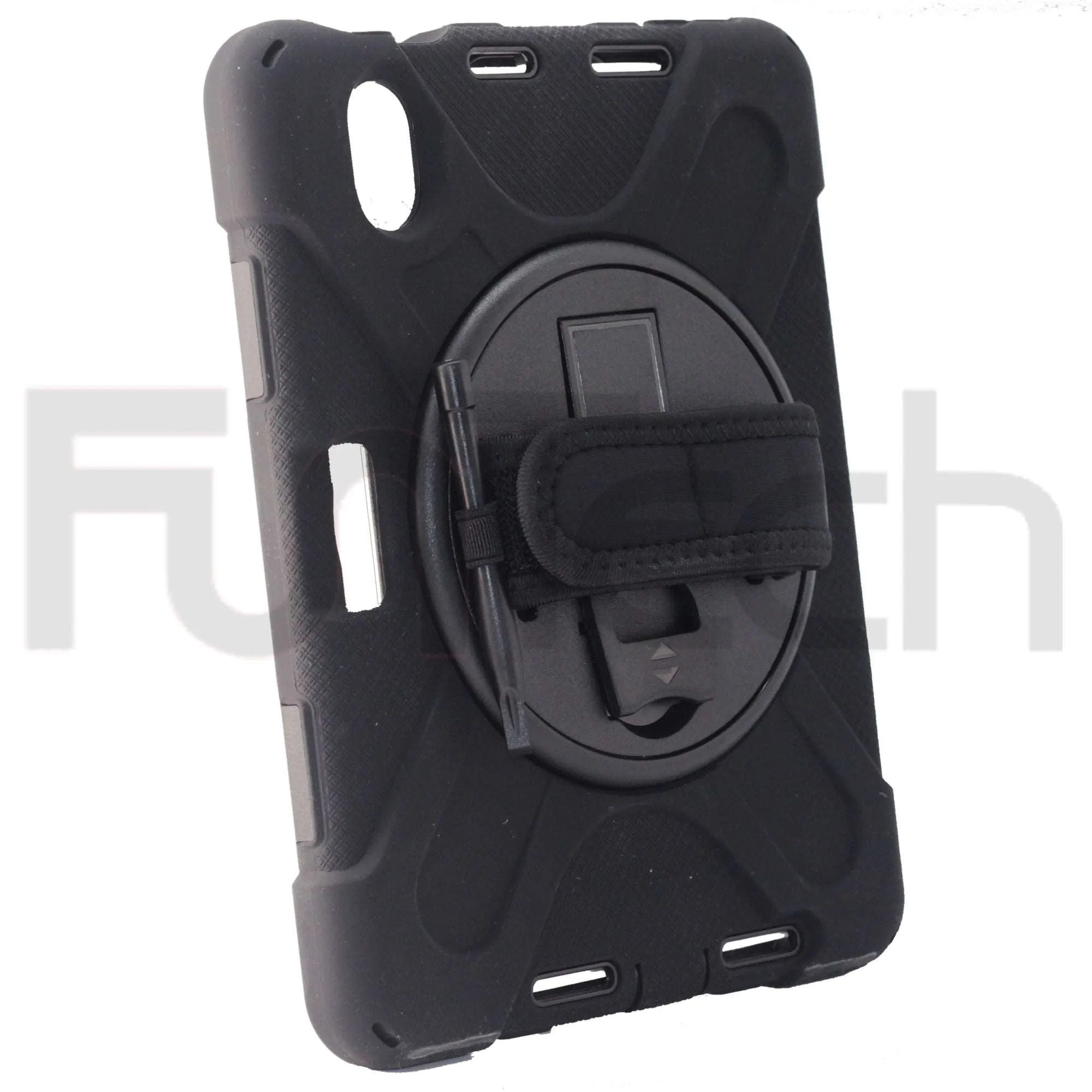 iPad Mini 6, Hard Shockproof iPad Case, Color Black.