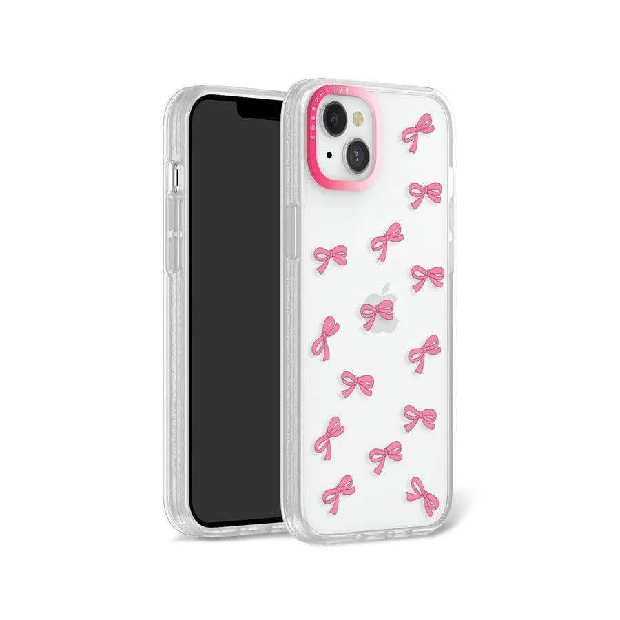 iPhone 12 Pink Ribbon Mini Phone Case MagSafe Compatible