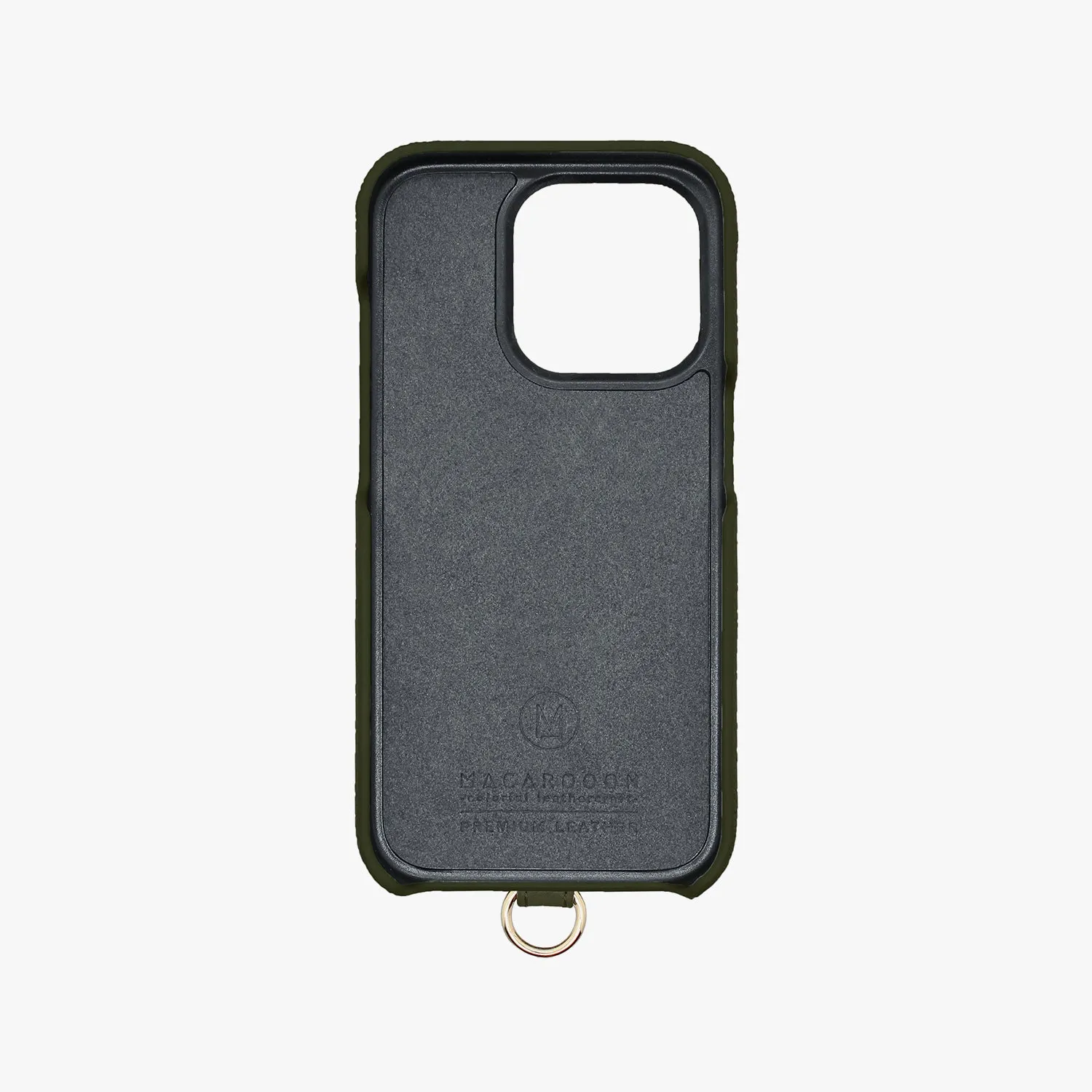 iPhone 13 Leather Sling Card Case