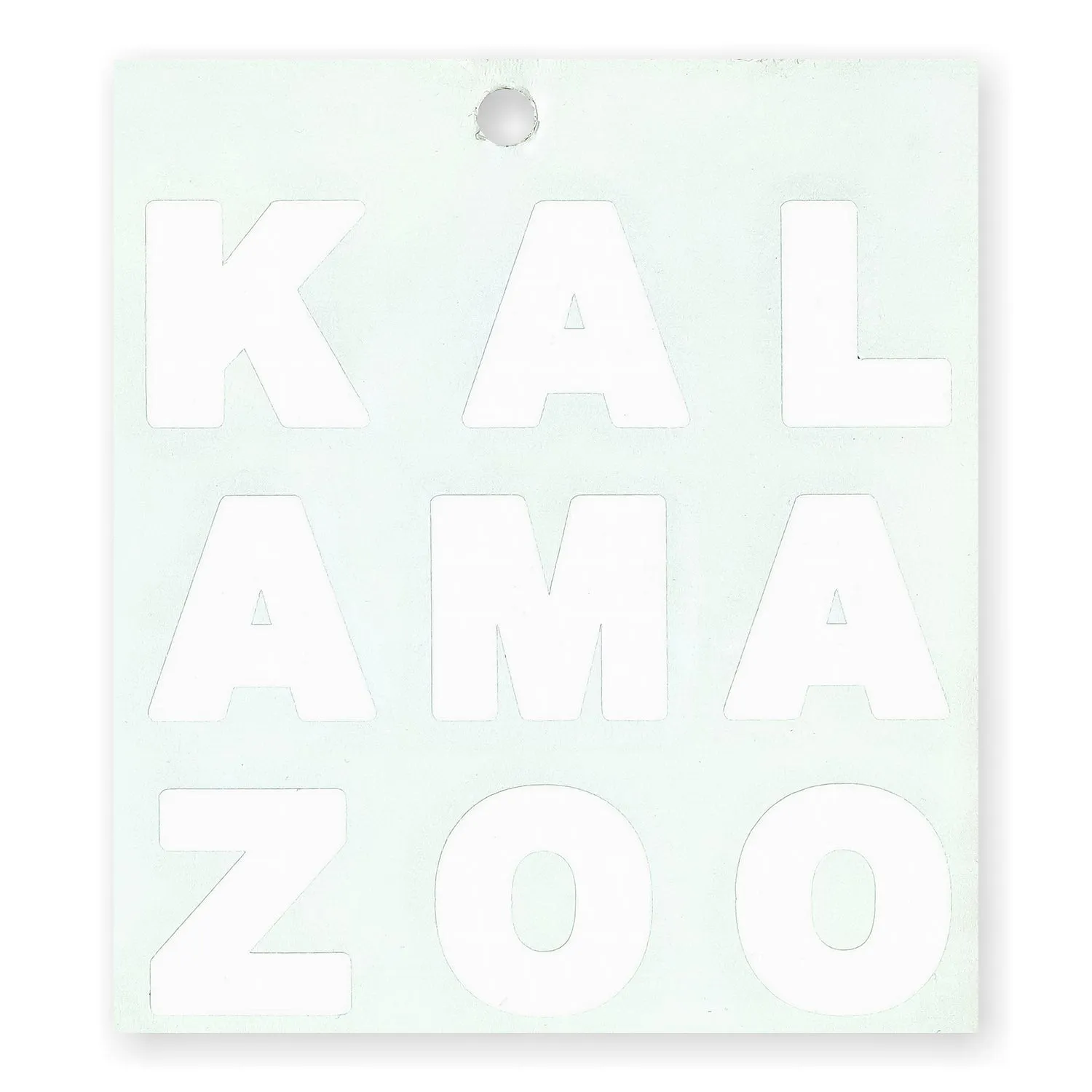 Kalamazoo Square Decal