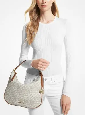 Kelsey Medium Logo Shoulder Bag