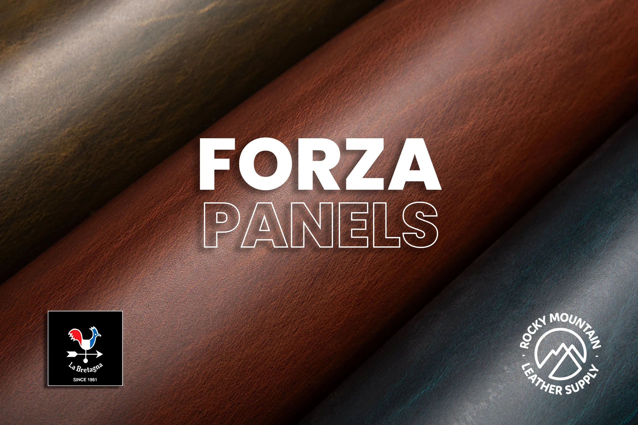 La Bretagna - Forza - Hot Wax Pullup - Veg Tanned Leather (PANELS)