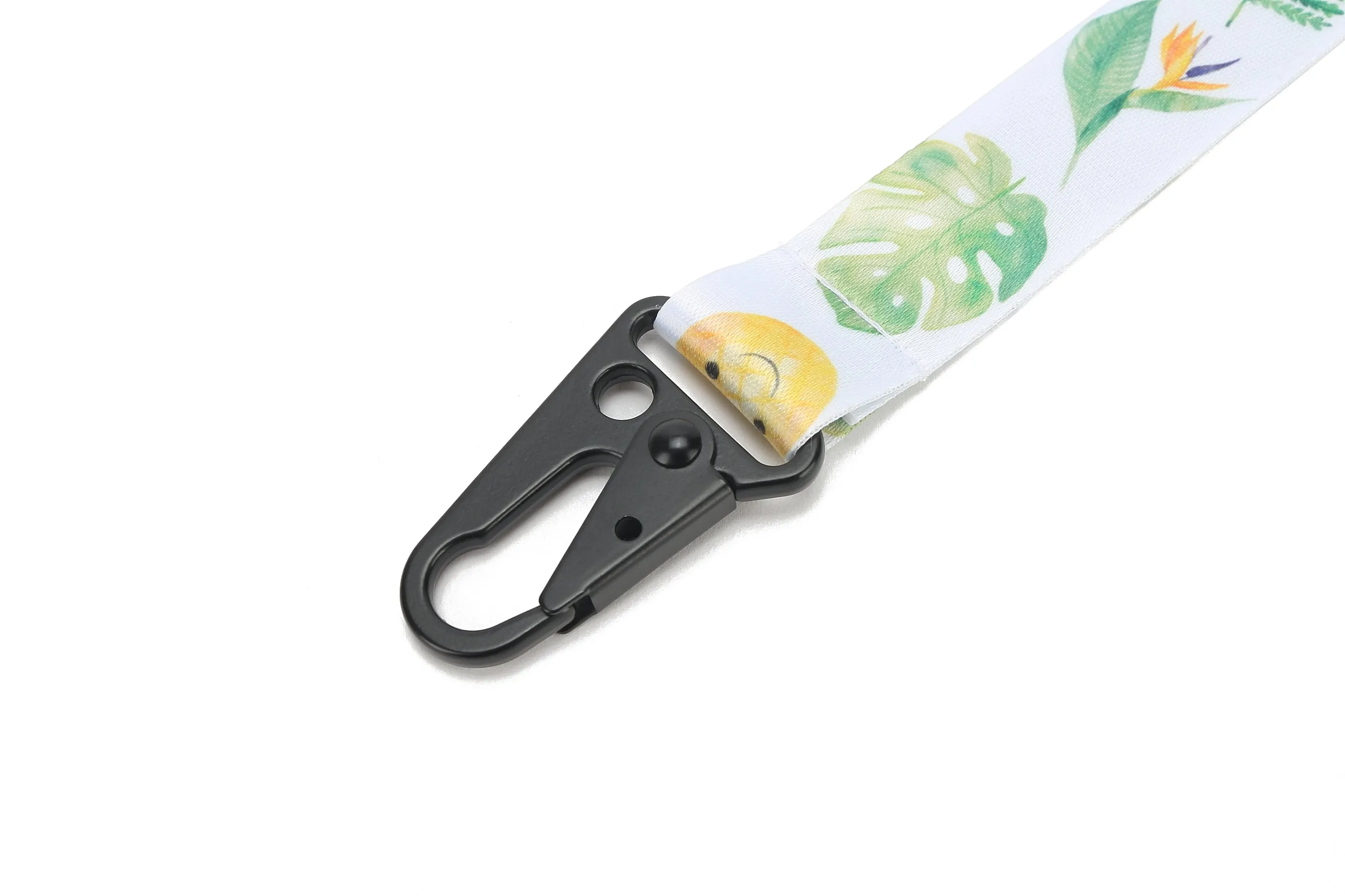 Lanyard Short Pineapple Monstera White