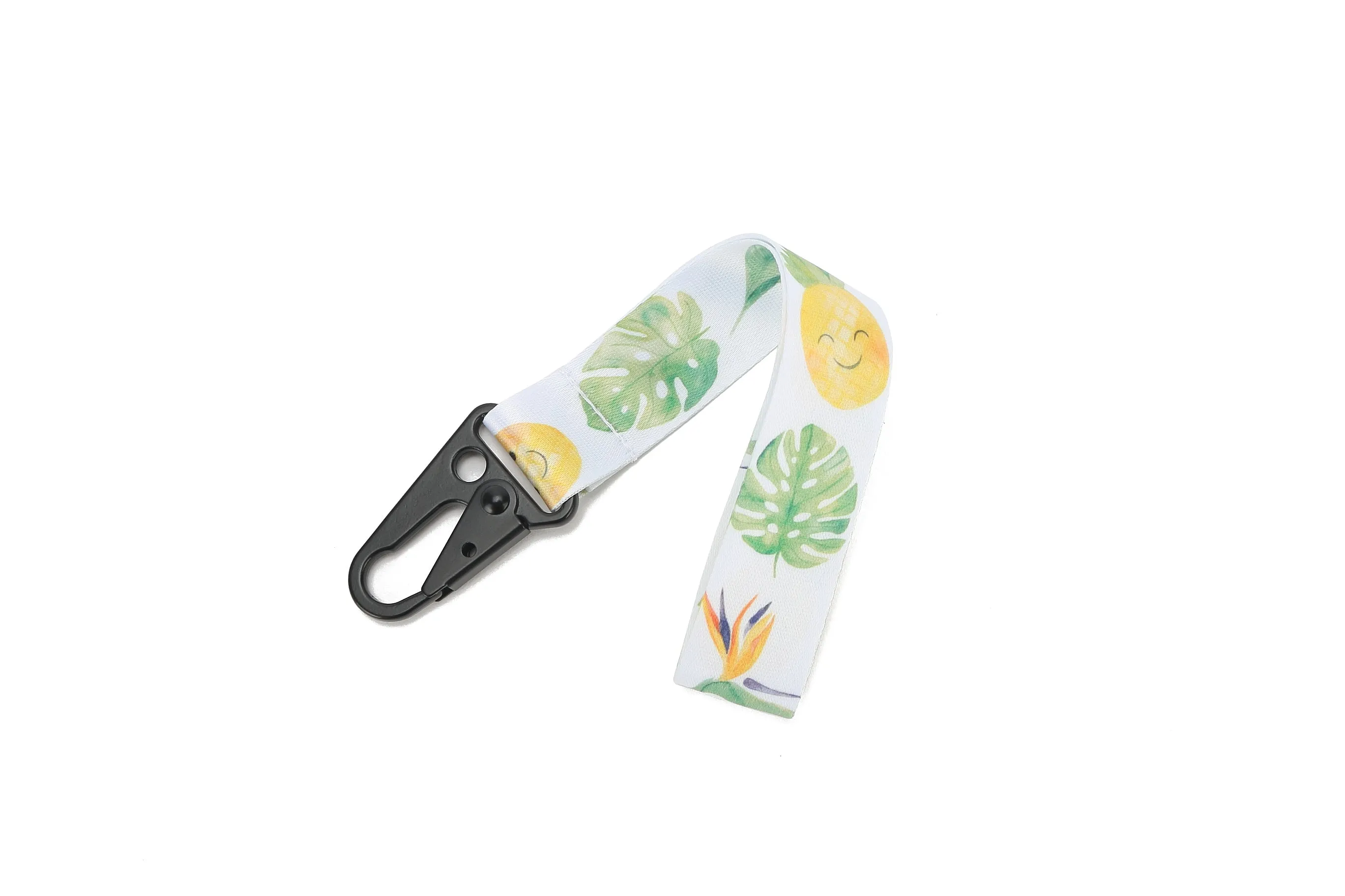 Lanyard Short Pineapple Monstera White