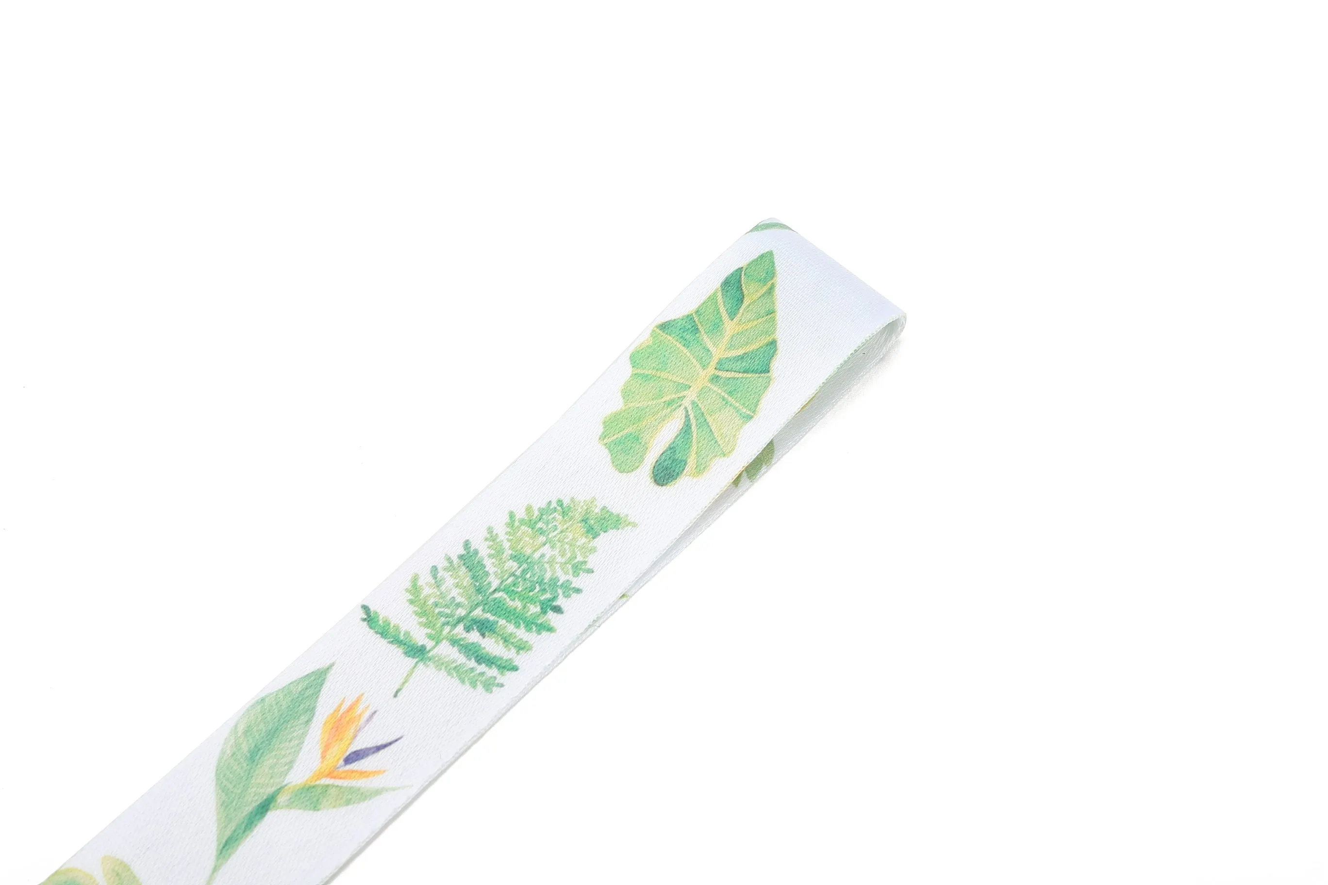 Lanyard Short Pineapple Monstera White