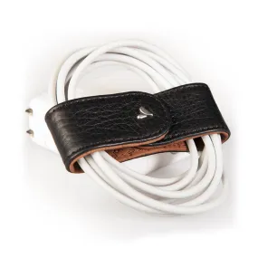 Leather Bow Cord Organizer