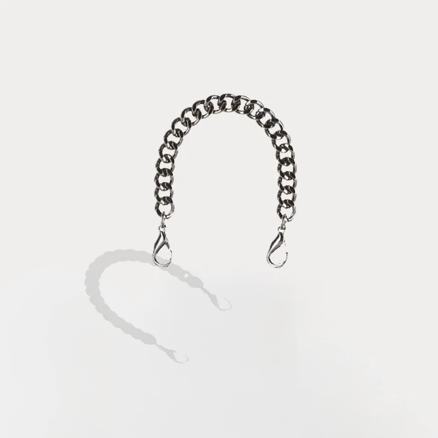 Link Chain Wristlet - Pewter/Pewter