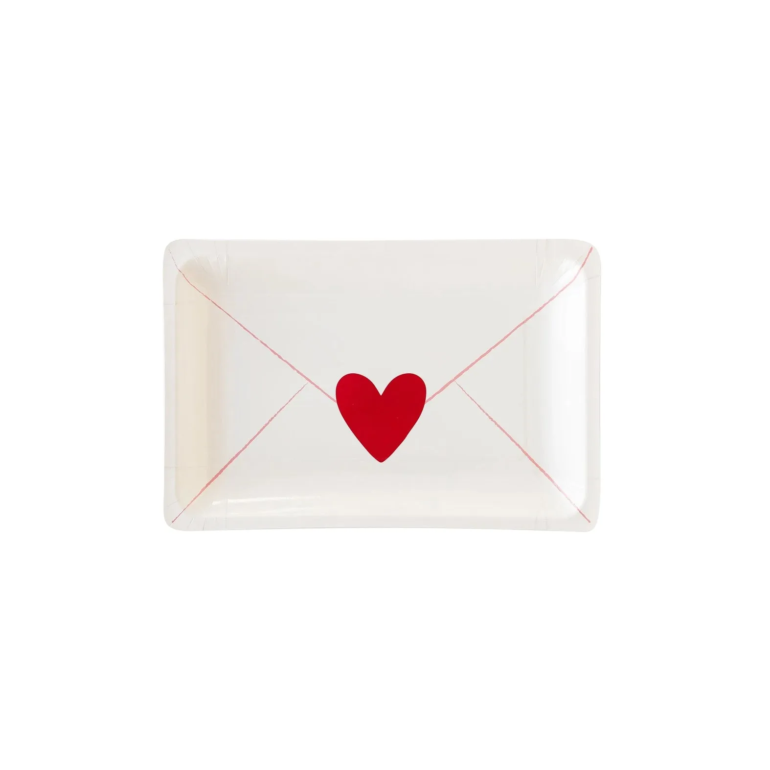 Love Letter Paper Plates