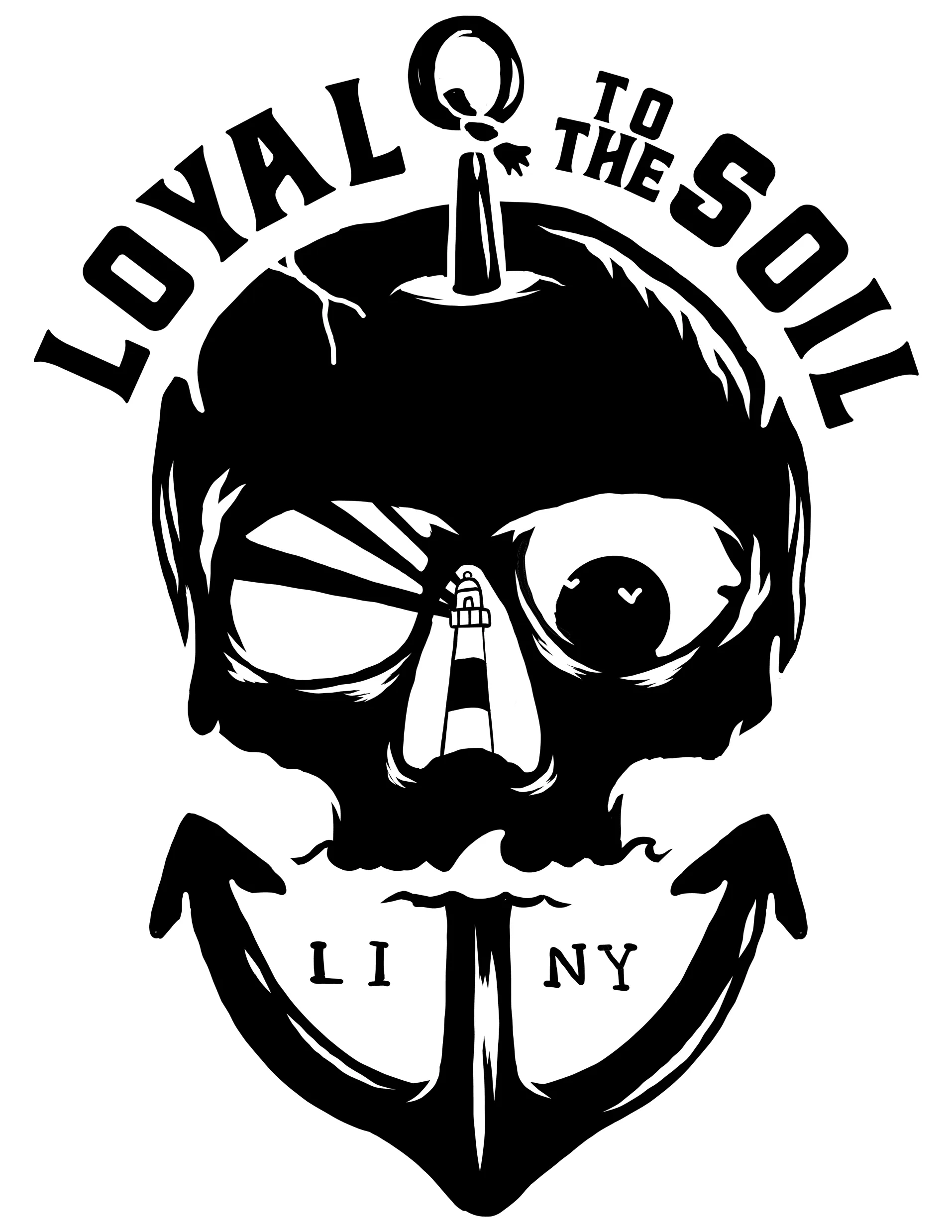 Loyal To The Soil Skull Sticker Decal