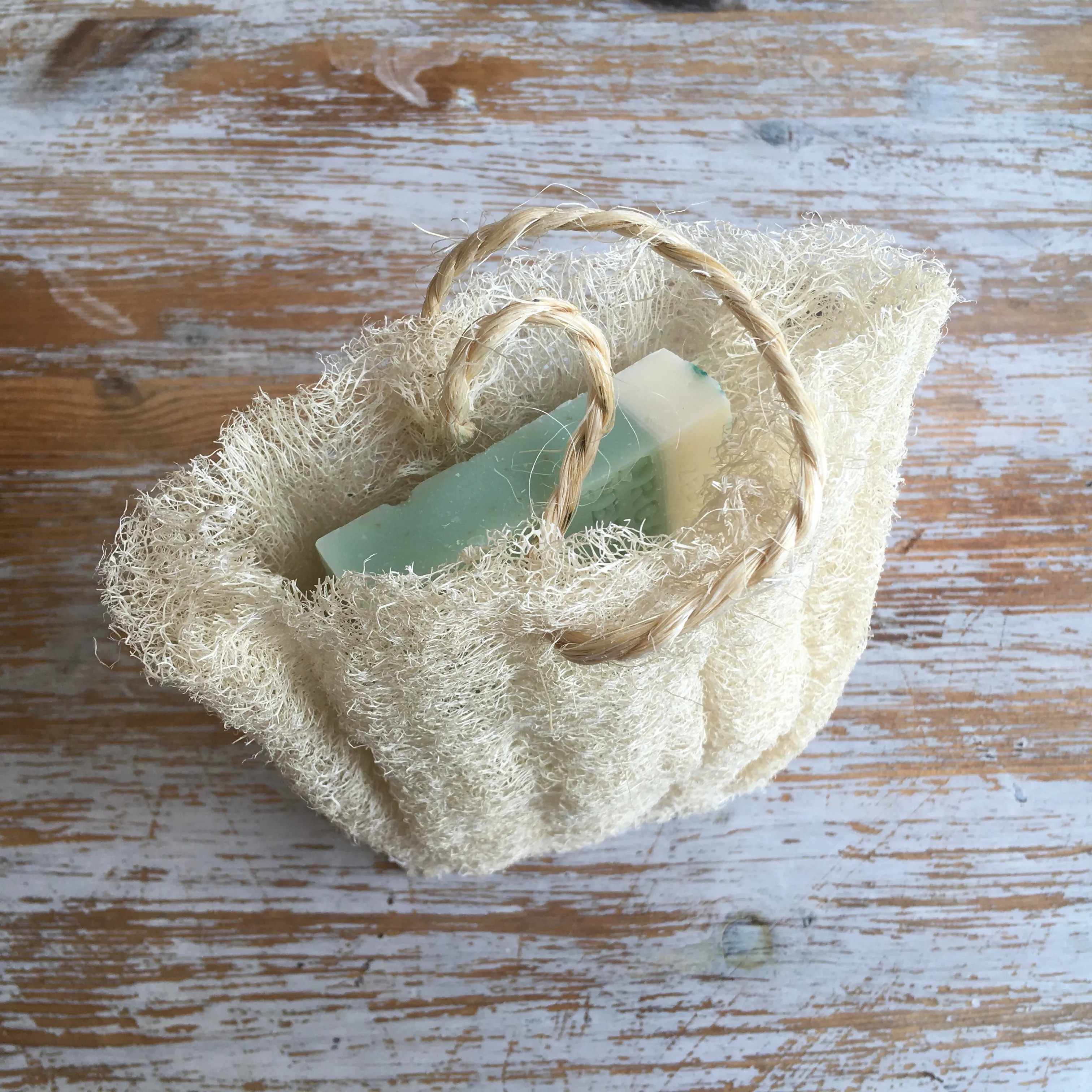 Luffa Soap Pouch