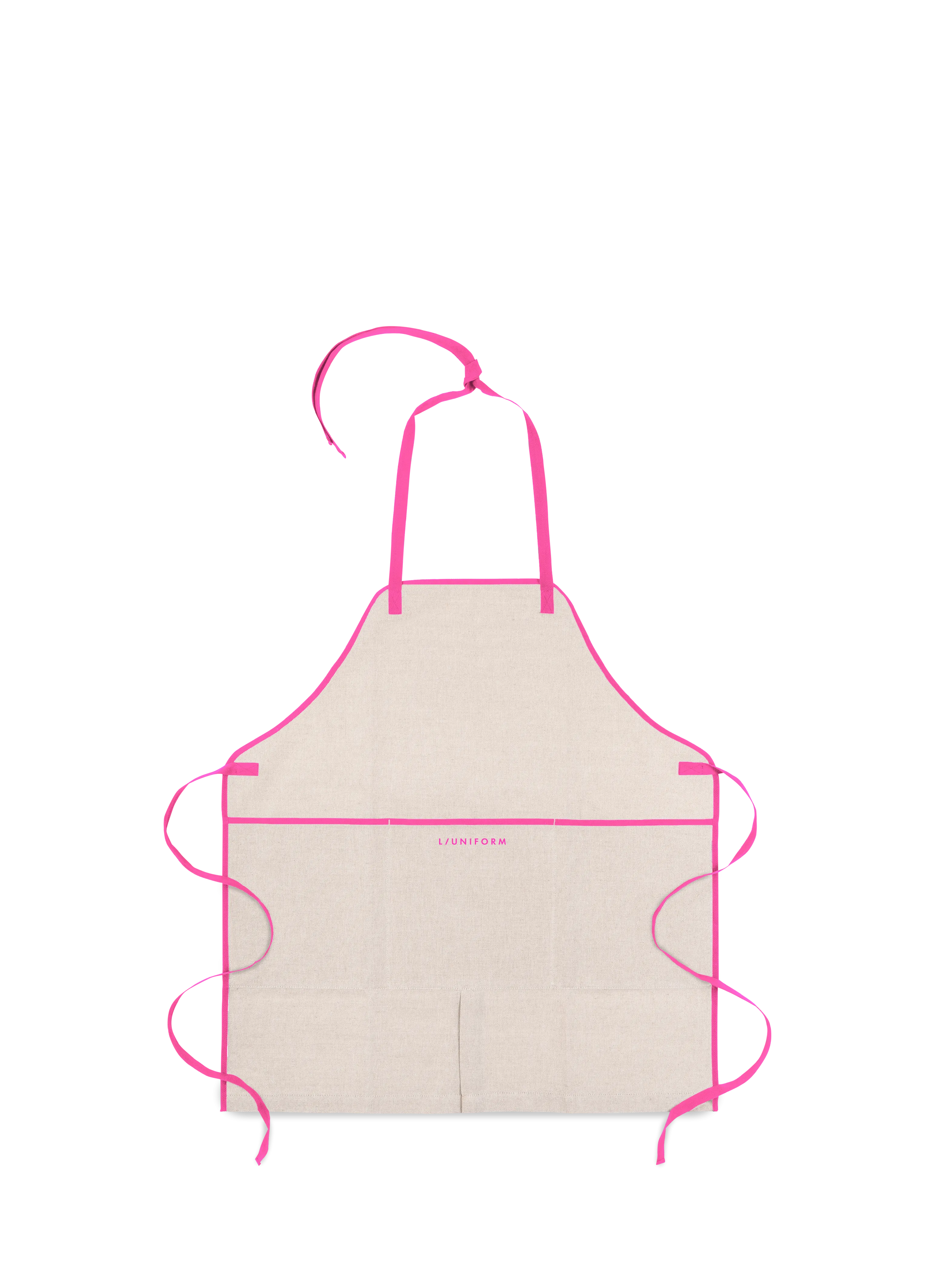 L/Uniform Apron Pink