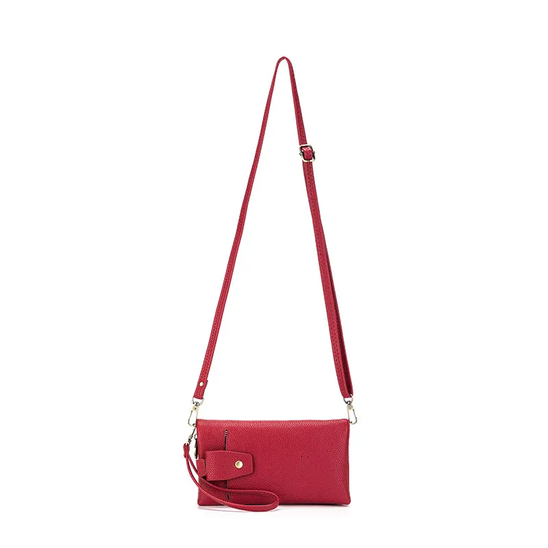 Mavie Raspberry Wallet