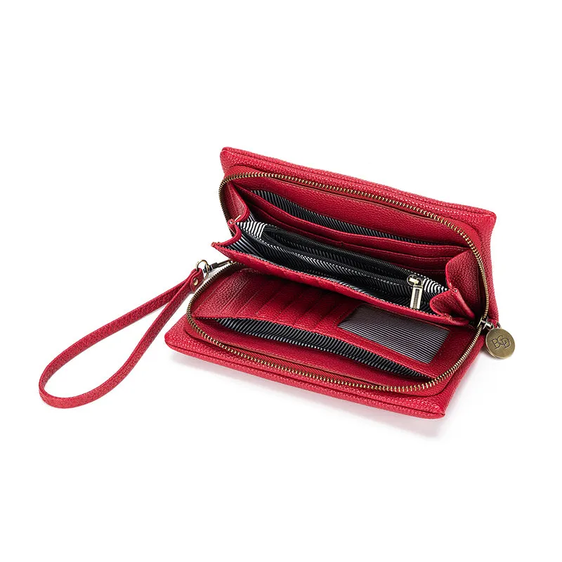 Mavie Raspberry Wallet