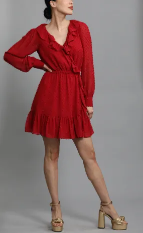 Michael Kors Red Mini Dress