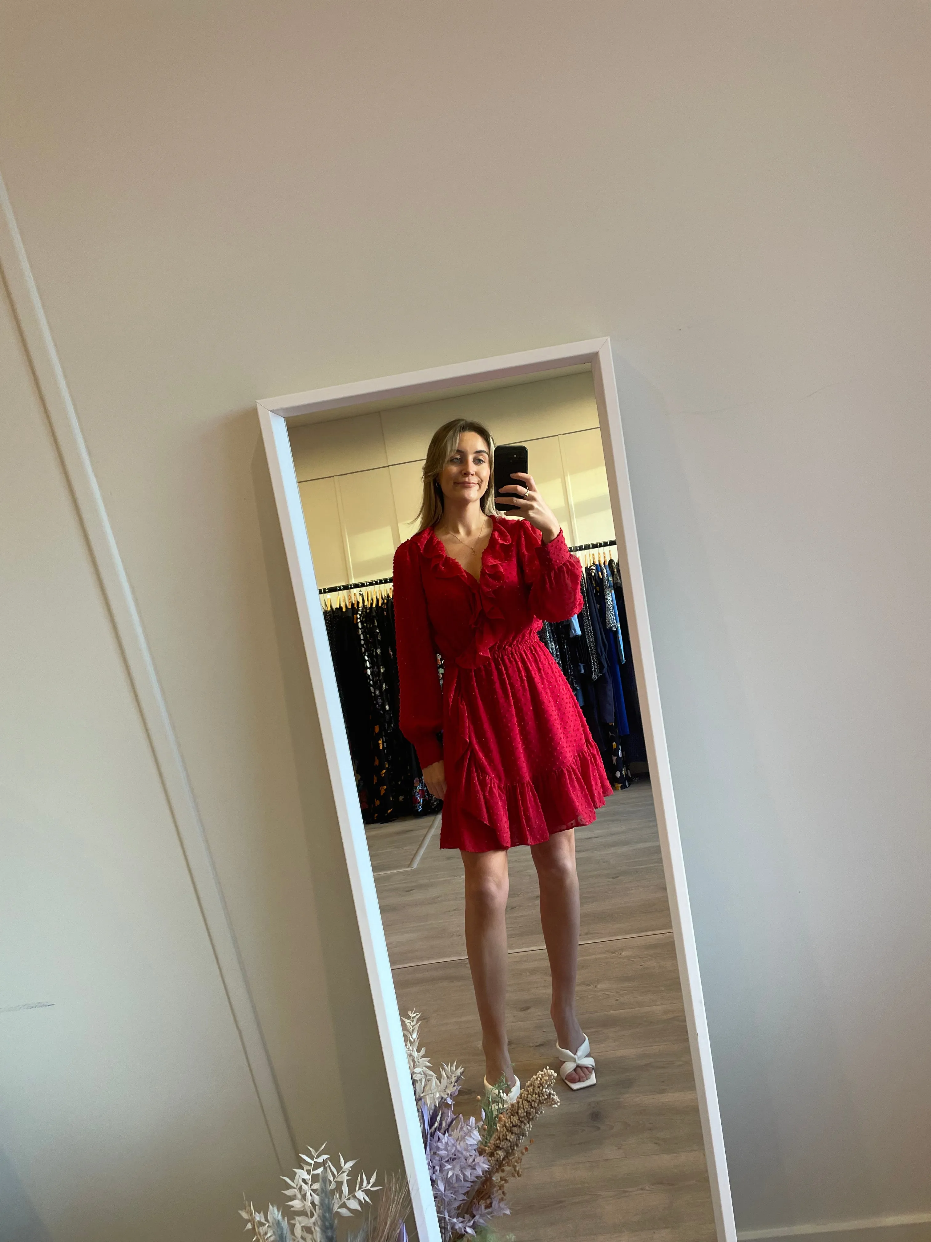 Michael Kors Red Mini Dress