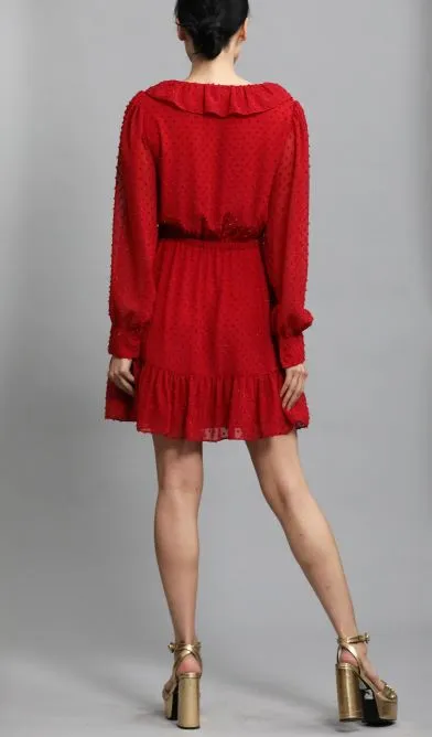 Michael Kors Red Mini Dress