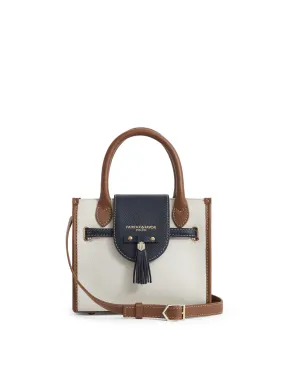 Mini Windsor Handbag - Tri-Colour Leather