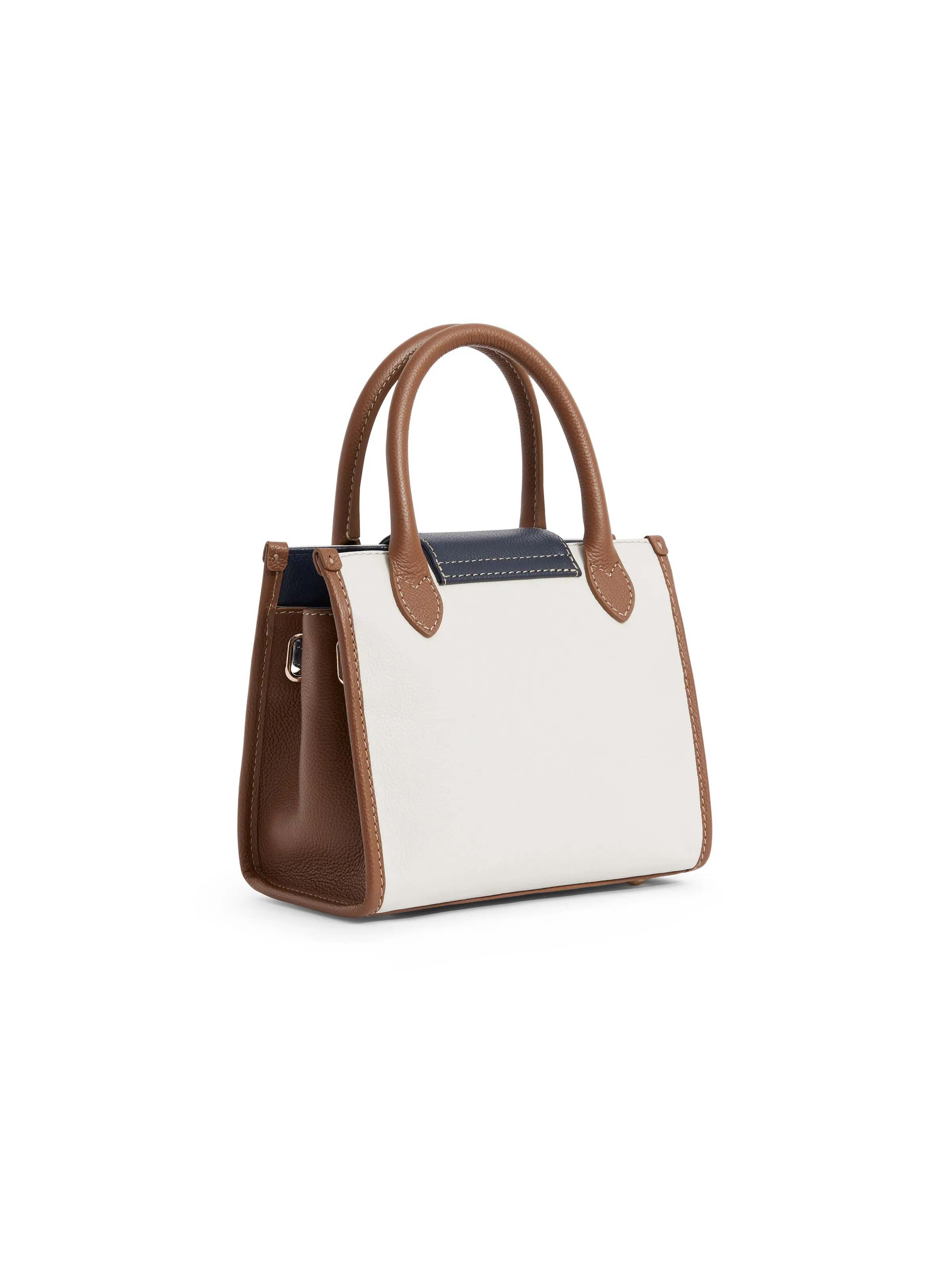 Mini Windsor Handbag - Tri-Colour Leather