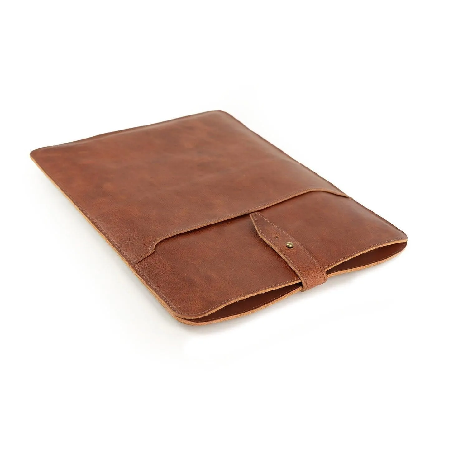 MK221034 - Custom Leather Laptop Sleeve [Men's Leather Accessory]