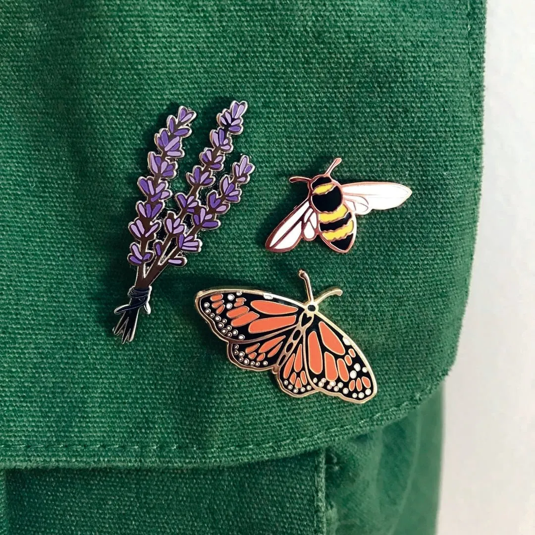 Monarch Dreamer Enamel Pin