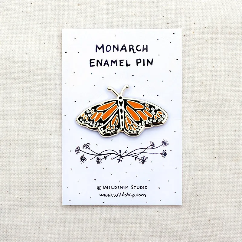 Monarch Dreamer Enamel Pin