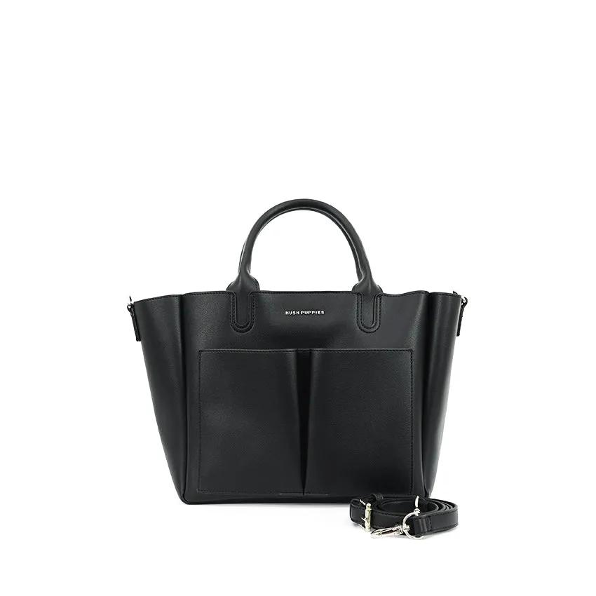 Muvi Satchel (M) Women's Bag - Black