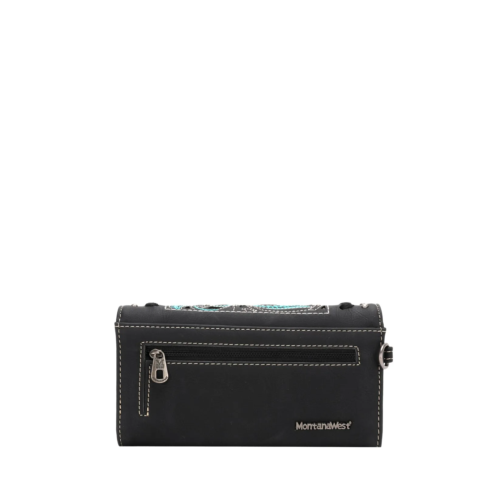 MW1133-W002 Montana West Embroidered Collection Wallet