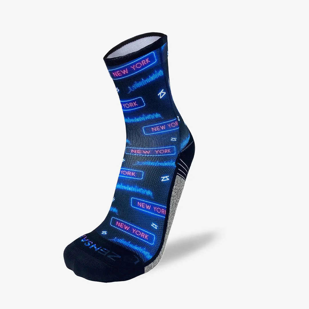 Neon NYC Socks (Mini-Crew)