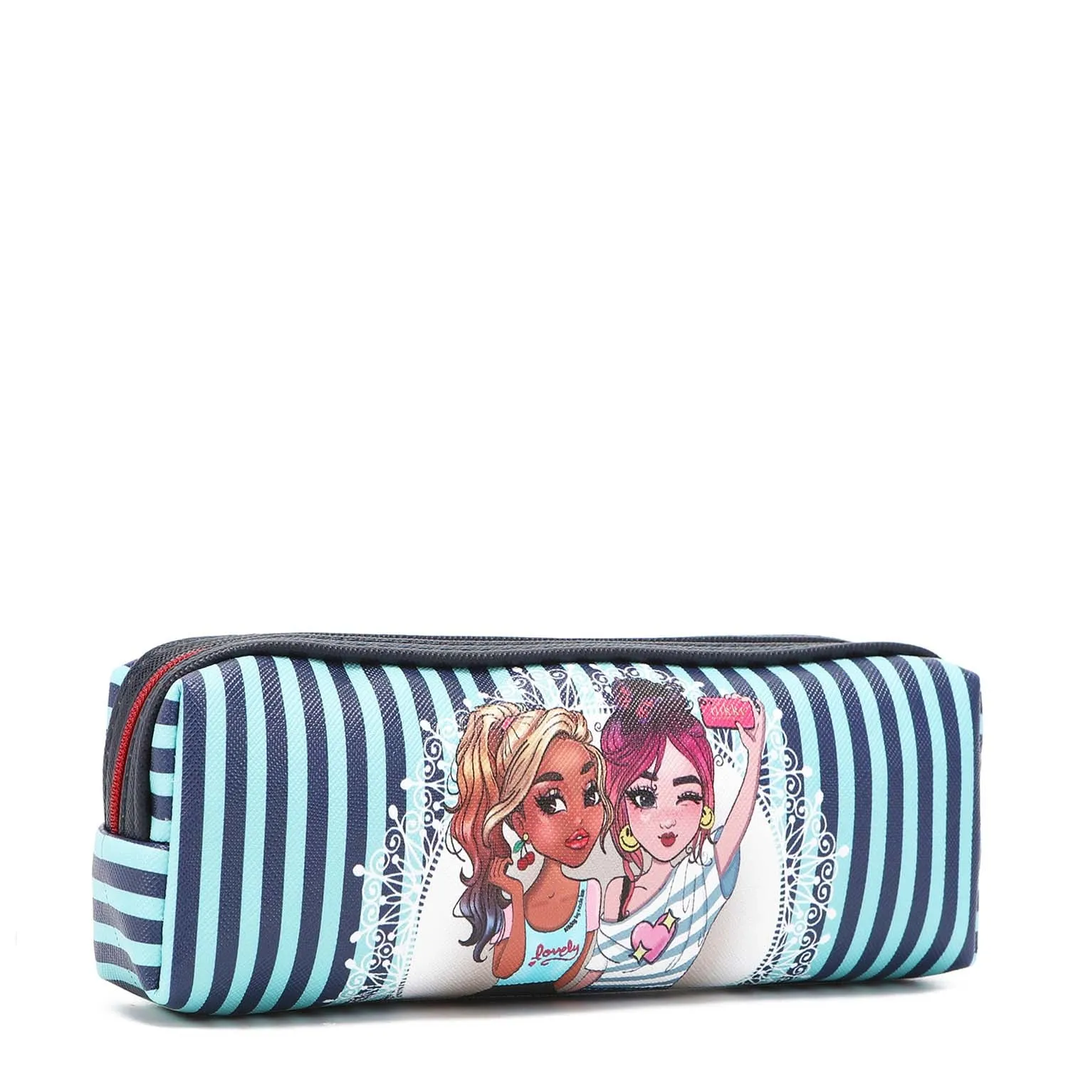 NIKKY BINDED SLIM COSMETIC POUCH