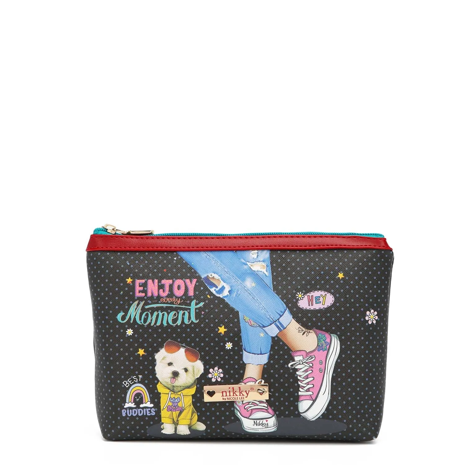 NIKKY LARGE COSMETIC POUCH