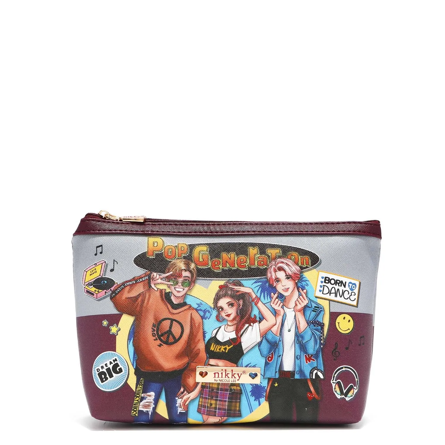 NIKKY LARGE COSMETIC POUCH