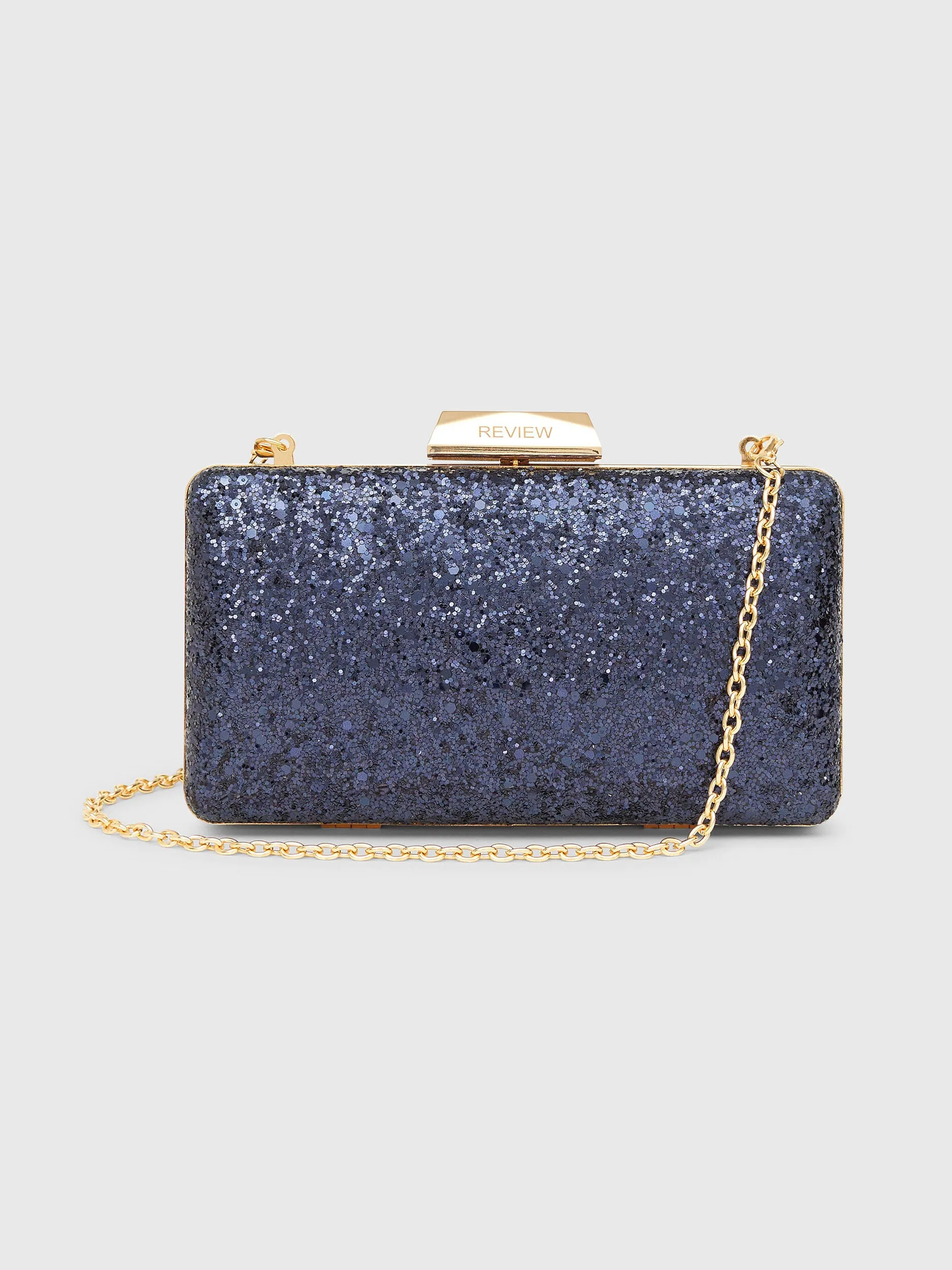 Noelle Clutch  - Navy