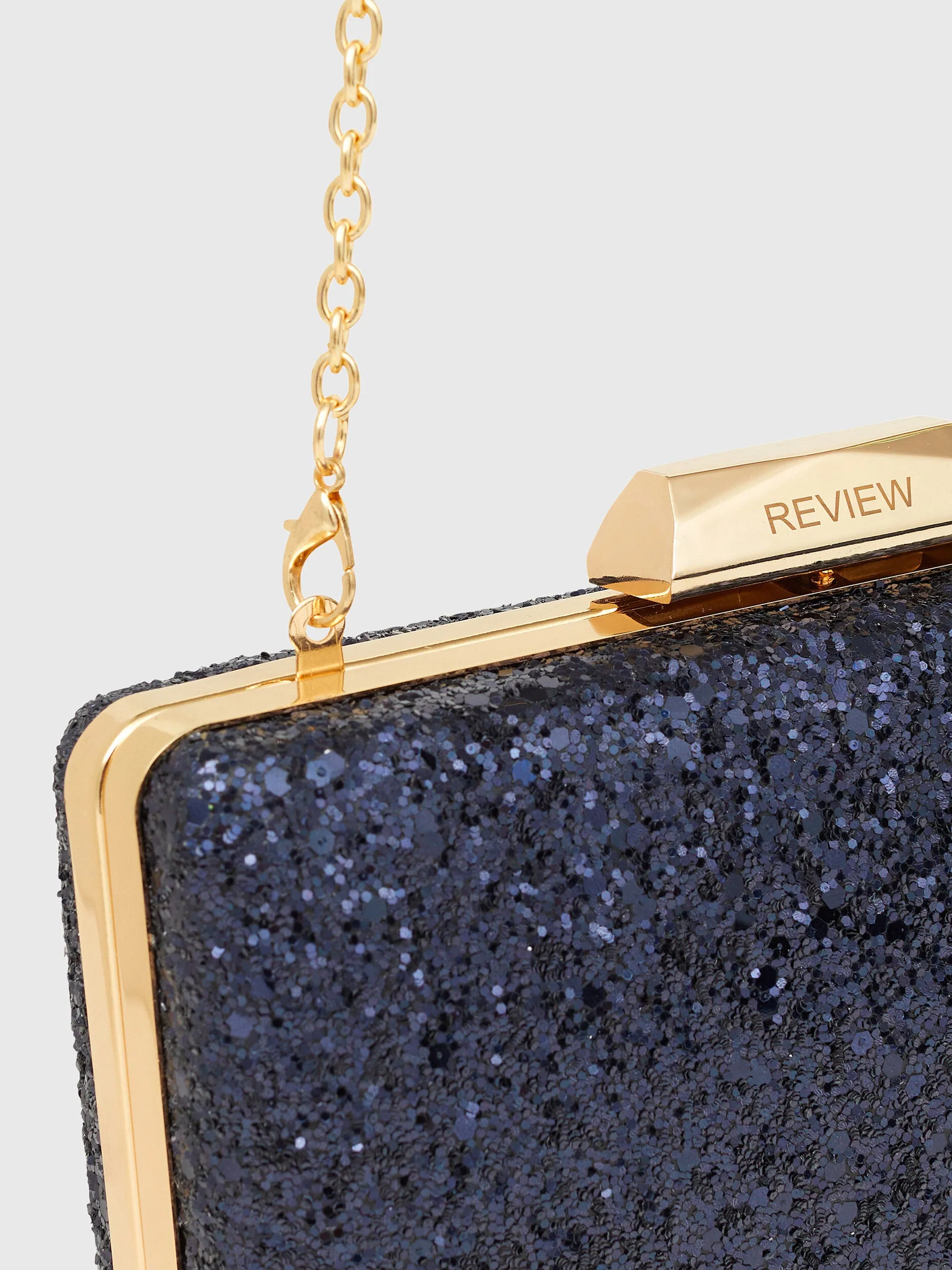 Noelle Clutch  - Navy