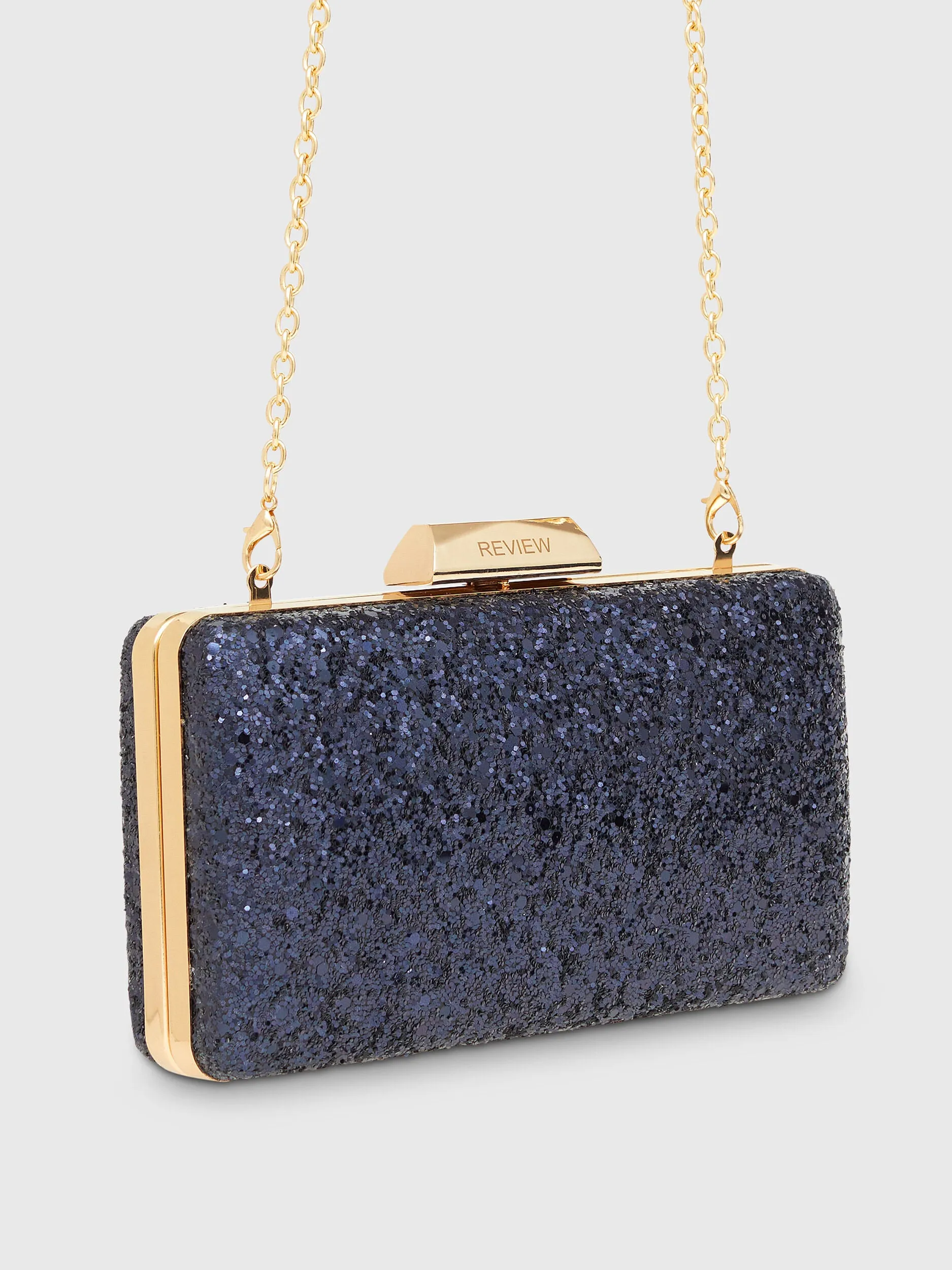 Noelle Clutch  - Navy