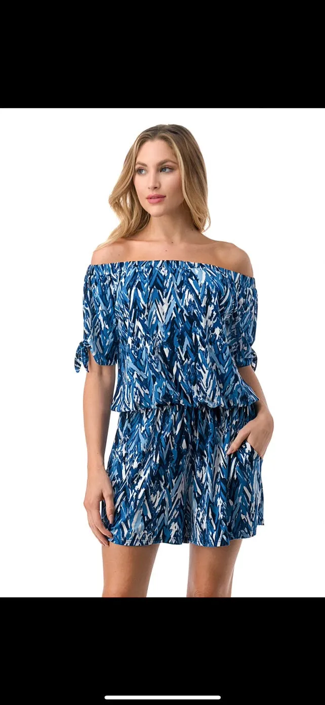 Off Shoulder Romper