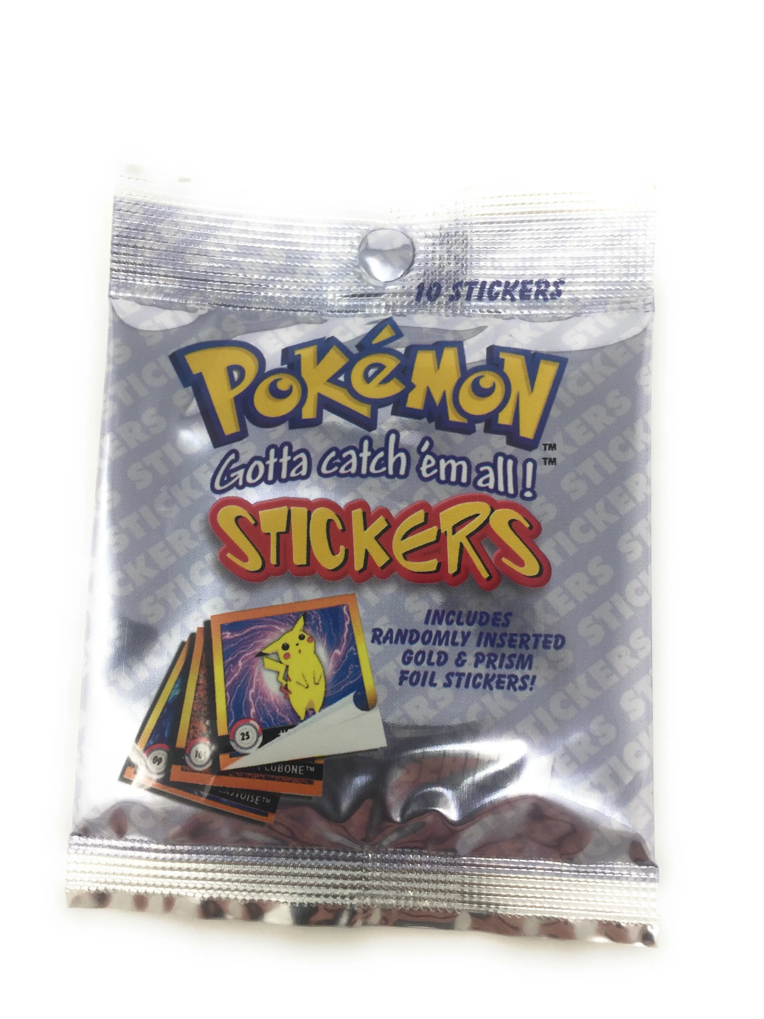 Pokemon Stickers Series 1 Original RARE 1999 - Full Retail Display Box