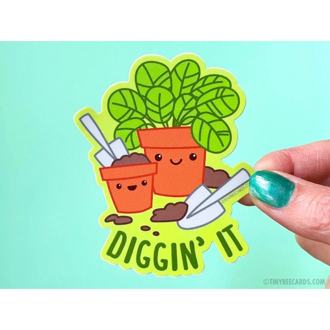 "Diggin' It" | Vinyl Sticker