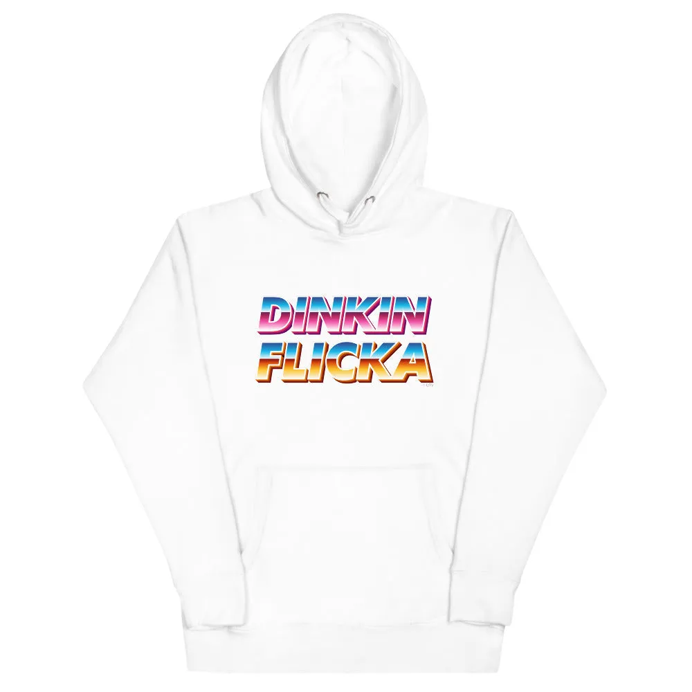 Retro Dinkin Flicka Unisex Hoodie