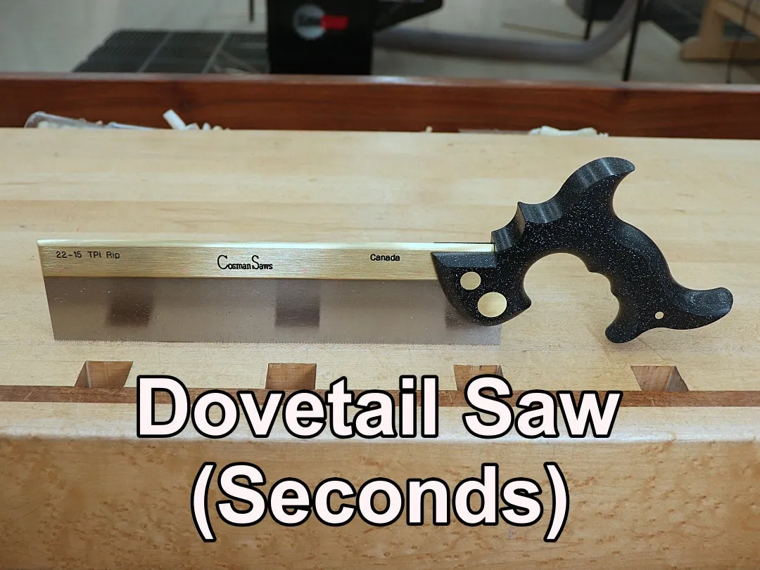 Rob Cosman's Dovetail Saw: Regular Size (Seconds)