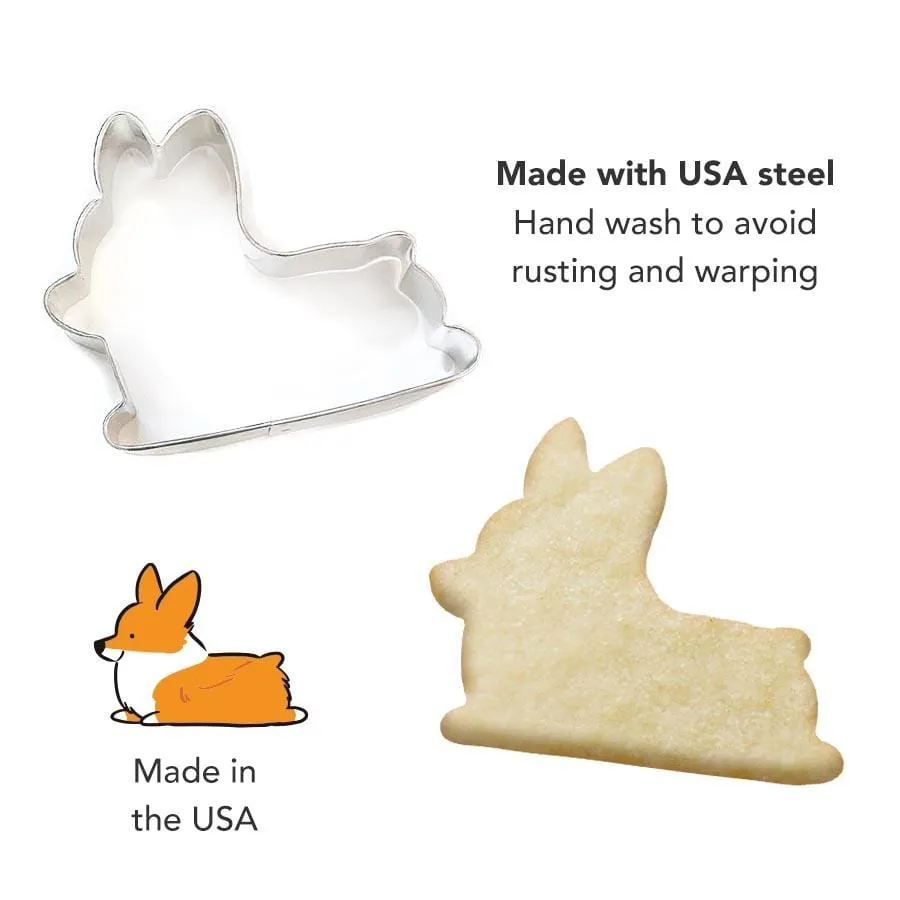 Set of 3 | Corgi Cookie Cutters